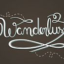 Los secretos dorados del lettering - Wanderlust . Caligrafie, Design, Design grafic și Tipografie de Lorena Penknives - 06.12.2016