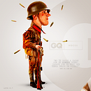GQ Illustration Ein Projekt aus dem Bereich Collage, Kunstleitung, Design, Verlagsdesign und Traditionelle Illustration von Nacho Huizar - 14.06.2016
