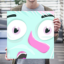 BlueBoy Poster. Design, Product Design, and Traditional illustration project by SUBCUTÁNEO - 06.15.2016
