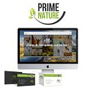 Prime Nature. Diseño imagen corporativa y web. Un progetto di Direzione artistica di Omar Benyakhlef Domínguez - 15.03.2016
