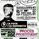 Cartel Presentación del nuevo disco de "LA PUTA I LA RAMONETA". Graphic Design project by Pep Alejandro - 06.17.2016