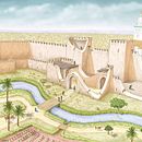 Murcia en época islámica. S.XIII d.c.. Un projet de Illustration traditionnelle de pablo pineda - 18.06.2016