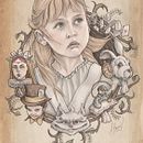Alicia. Un proyecto de Bellas Artes, Dirección de arte, Diseño de personajes, Ilustración tradicional y Pintura de Fito Barraza - 20.06.2016
