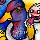 DisneyLanda: El pato. Un proyecto de Bellas Artes e Ilustración tradicional de Daniel Franco Delgado - 26.06.2016
