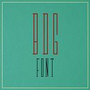 BDG Font. Presentación. T, and pograph project by J.J. Serrano - 06.27.2016