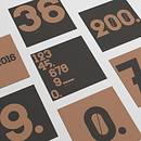 Numbers. Design, T, and pograph project by Pablo Moreno - 07.05.2016