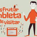 Para la cultura disfrutar La Rambleta has de visitar. Un proyecto de Diseño gráfico e Ilustración tradicional de Pablus Pablo - 05.07.2016