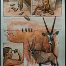 Comic Orix. Comic, and Traditional illustration project by Rafael Comino Matas - 07.09.2016