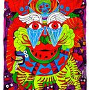 The Mask, the Virgin, the God. Een project van Traditionele illustratie y Schilderij van Murnau Den Linden - 30.12.2015