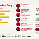 #TheCopyWeeksII . El mayor "Networking" de redactores de España 2 semanas donde podrás deleitarte y aprender de los Grandes de la Creatividad Publicitaria. Inscríbete ya! Info en Cartel!!. Cop, and writing project by Paloma Ocaña - 09.26.2016