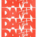 Damn Fine - Identidad y logo. Br e ing e Identidade projeto de Dadot - 20.03.2016