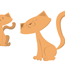 Kitten. Design de personagens e Ilustração tradicional projeto de Elizabeth Ranchal Montes - 02.08.2016