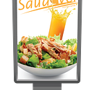 Mopi y tarjeta de visita "Saudável" . Design grafic și Publicitate de Lídia Gonçalves - 08.05.2016