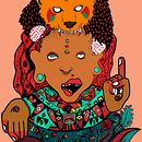 Tótem precolombino. Un proyecto de Diseño editorial e Ilustración tradicional de Raquel Requejo - 06.08.2016