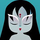 Bride. Ilustração tradicional projeto de Teresa Preciado Moreno - 09.08.2016