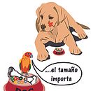 Perro y pajaro Illustrator . % Estela Calero Varszafski tarafından hazırlanan Tasarım projesi - 08.10.2016