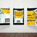 CARTEL 'Sueño de una noche cualquiera' . % Begoña Ojeda tarafından hazırlanan Tasarım, Editör, al Tasarım, Grafik Tasarım, Geleneksel illüstras, Ve on projesi - 10.31.2014
