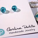 Recycled Glass Jewelry by Carolina Portillo. Un projet de Artisanat, Design de bijoux , et Conception de produits de Emilia Gomez - 16.08.2016