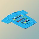 Camiseta personalizada "Moros y Cristianos". Een project van 3D,  Ontwerp, Ontwerp van personages, Grafisch ontwerp y Traditionele illustratie van Javier Amat Serna - 25.08.2015