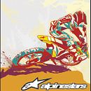 ANUNCIO ALPINESTAR. Design gráfico projeto de Tony Gutierrez Trujillano - 29.08.2016