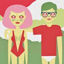 Strange Love. Ilustração tradicional projeto de Teresa Preciado Moreno - 23.08.2016