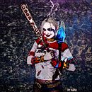 HARLEY QUINN . Een project van Grafisch ontwerp,  Design management, Traditionele illustratie y  Reclame van Almudena Moya - 29.08.2016