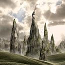 Mi Proyecto del curso: Matte Painting: creando mundos fotorrealistas. Un progetto di Illustrazione tradizionale di Laura Sanz - 30.08.2016