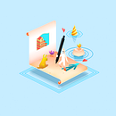From Paper to Pixels - Illustrations. Un proyecto de Dirección de arte, Diseño e Ilustración tradicional de Narciso Arellano - 05.09.2016