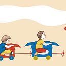Chu-chú!. Un proyecto de Ilustración tradicional de Javier Castillejo Patón - 05.09.2016