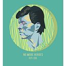 No more heroes. Een project van Traditionele illustratie van Pilar Ortiz - 06.09.2016
