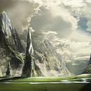 Mi Proyecto del curso: Matte Painting: creando mundos fotorrealistas. Un progetto di Graphic design e Illustrazione tradizionale di di_ana44 - 07.09.2016