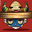 lUCHADOR. Un projet de Conception de personnages et Illustration traditionnelle de Julio Trejo - 08.09.2016