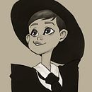 Audrey Hepburn . Projekt z dziedziny  Animacja, Trad, c i jna ilustracja użytkownika Adriana Rojas Romo - 10.09.2016