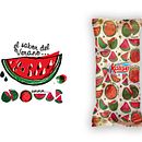 Mi Proyecto del curso: Motivos para repetir "El Sabor del Verano" . Design, Graphic Design, Traditional illustration, and Packaging project by Rebeca Martínez de la Cruz - 09.11.2016