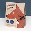 Para perritos y perrotes. Art Direction, Traditional illustration, Packaging, and Paper Craft project by Heroine Studio - 09.14.2016