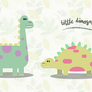 Little Dinosaur . % Sonia Medina Malón tarafından hazırlanan Tasarım, Geleneksel illüstras, Ve on projesi - 09.20.2016