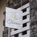 Nueva identidad gráfica corporativa. Restaurante L´Antica Toscana. Projekt z dziedziny Br, ing i ident, fikacja wizualna i Projektowanie graficzne użytkownika Isabel García - 20.09.2016