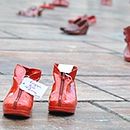 Zapatos Rojos Málaga · Arte Público · Elina Chauvet. Events, and Video project by ANA A. BALBUENA - 09.21.2016