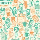 The Lito CD Cover Ein Projekt aus dem Bereich Produktdesign, Verlagsdesign und Traditionelle Illustration von Borja Espasa - 31.01.2015