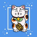 MANEKi NEKO. Graphic Design, and Traditional illustration project by Isabella Pazó Mallé - 09.27.2016