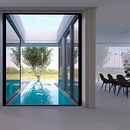 Vivienda unifamiliar en Aiguablava.. Design de interiores projeto de Josep Vilaplana Castany - 09.10.2016