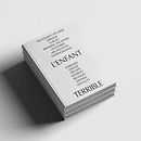 L'enfant terrible . % Jorge Garcia Redondo tarafından hazırlanan Sanat Yönetmenliği, Editör, al Tasarım, Ve Grafik Tasarım projesi - 10.19.2016