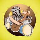ILUSTRACION MUSICAL . Ilustrasi tradisional proyek oleh David Machio Renes - 10.23.2016