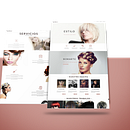 Peluquería I - Diseño disponible. Un projet de Webdesign de Melanie Nogué Fructuoso - 26.10.2016