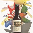 Mi Proyecto del curso: Ilustración exprés con Illustrator y Photoshop. Een project van Traditionele illustratie van Estanis Arena Estrade - 29.10.2016