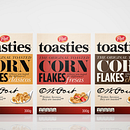 Post Toasties - cereales Ein Projekt aus dem Bereich Verpackung, T und pografie von Vania Nedkova - 02.12.2014