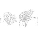 Blonde dans le vent Ein Projekt aus dem Bereich Comic und Traditionelle Illustration von Verónica G. Lagos - 03.11.2016