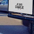 Campaña Je suis Charlie. Un proyecto de Diseño gráfico y Publicidad de Manuel Jiménez - 06.11.2016