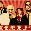 Marcheurs de la Paix. Design gráfico projeto de Sergio Ruiz - 06.11.2016