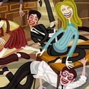 Políticos en el Congreso de los Diputados. Un proyecto de Diseño de personajes e Ilustración tradicional de Ribes Cooked - 07.11.2016